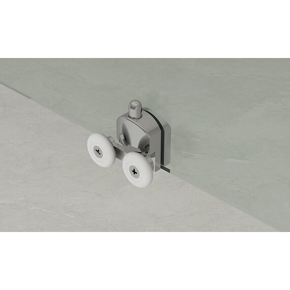 Душевая дверь Loranto 160 см CS-AB04B-160, чёрный матовый/прозрачное - фото 4