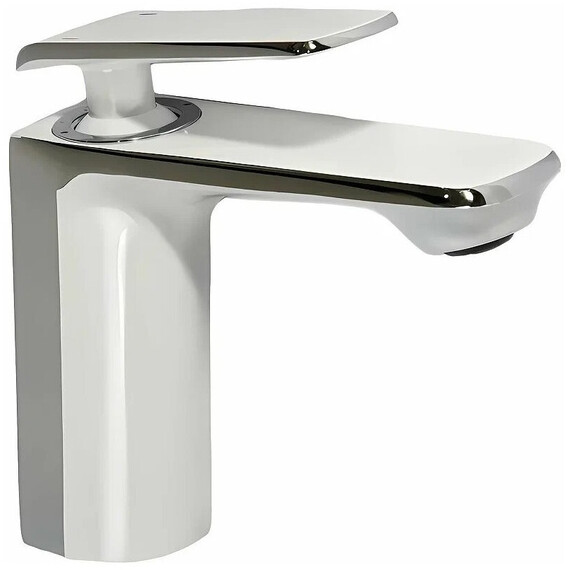 Смеситель для раковины Haiba HB10548-8, белый/хром - фото 3