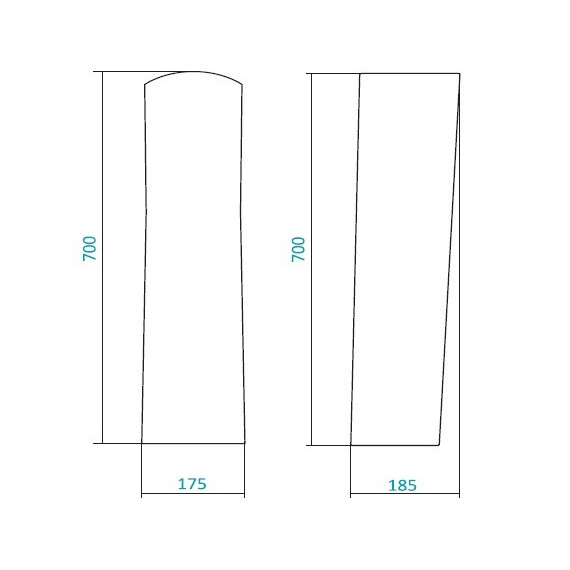 Пьедестал Santek Бриз 1.WH11.0.595 - фото 3