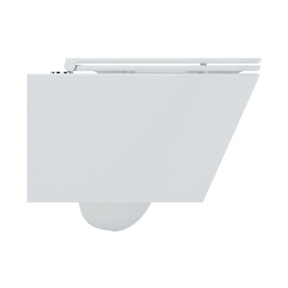 Унитаз подвесной безободковый Art&Max Bari AM822-V/SC с тонкой крышкой микролифт - фото 2