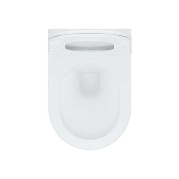 Унитаз подвесной безободковый Art&Max Bari AM822-V/SC с тонкой крышкой микролифт - фото 6