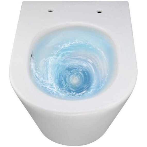 Унитаз подвесной безободковый Art&Max Bari AM822-V/SC с тонкой крышкой микролифт - фото 7