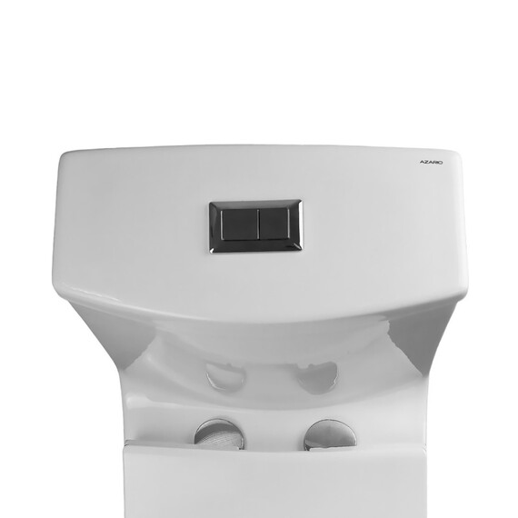 Унитаз-моноблок безободковый Azario Bais AZ-5003 с тонкой крышкой микролифт - фото 7