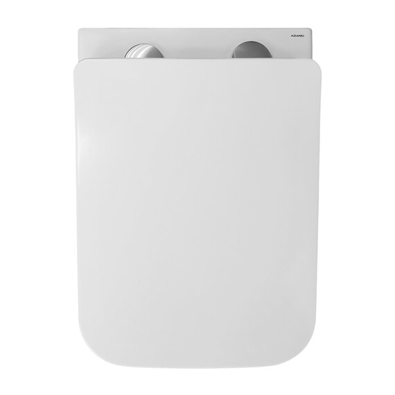 Унитаз подвесной безободковый Azario Dezi White AZ-W05-SW с тонкой крышкой микролифт (система смыва Торнадо) - фото 6