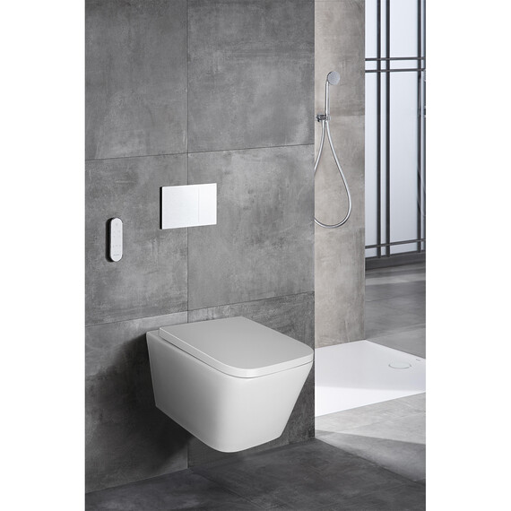 Унитаз подвесной безободковый Azario Nova AZ-2216 с крышкой микролифт - фото 13