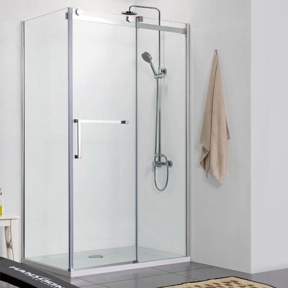 Душевое ограждение Azario Vancouver AZ-NKF1131 R 120х90 см (стекло 8 мм) алюминий/прозрачное - фото 2