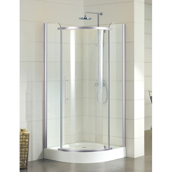 Душевое ограждение Azario Edmonton 90х90 см AZ-NNC2231 900 (стекло 8 мм) хром/прозрачное - фото 2