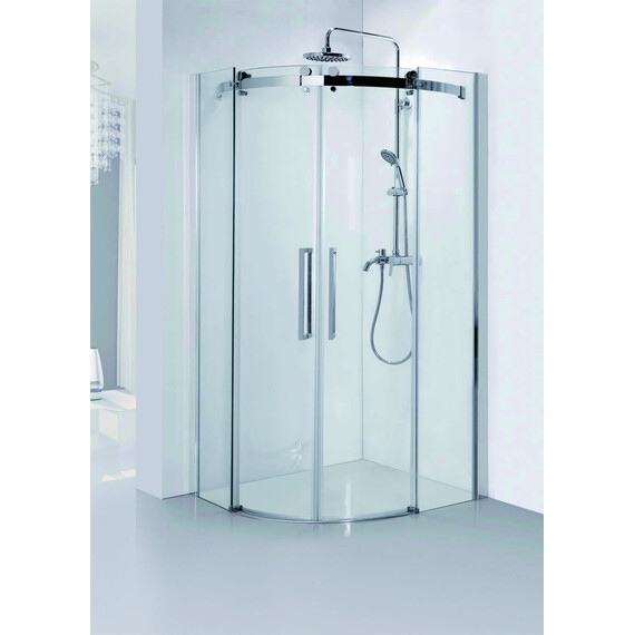 Душевое ограждение Azario Ottawa AZ-NKE2142 100х100 см (стекло 8 мм) алюминий/прозрачное - фото 2