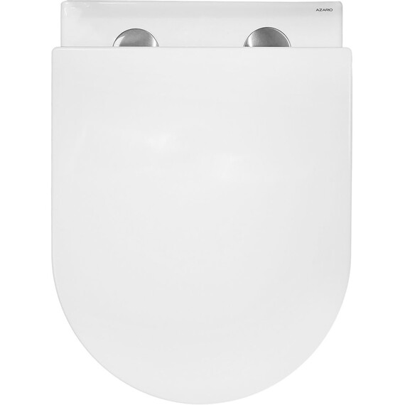 Инсталляция с подвесным унитазом комплект: Grohe Rapid SL 38772001 с подвесным безободковым унитазом Azario Trevi AZ-0093UQ3 TORNADO сиденье микролифт, крепление, кнопка смыва хром - фото 14