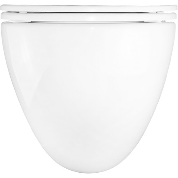 Инсталляция с подвесным унитазом комплект: Grohe Rapid SL 38772001 с подвесным безободковым унитазом Azario Trevi AZ-0093UQ3 TORNADO сиденье микролифт, крепление, кнопка смыва хром - фото 6