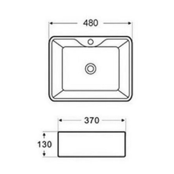 Раковина-чаша Azario 48 см AZ-2010 - фото 3