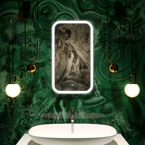 Зеркало Azario Мальта Led 40 см - фото 4