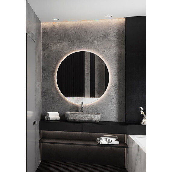 Зеркало Azario Плаза Led 77 см - фото 4