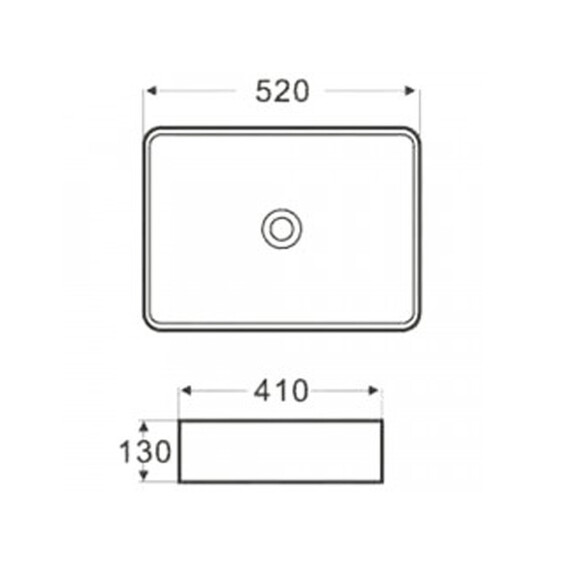 Раковина-чаша Azario 52 см AZ-2074B - фото 3