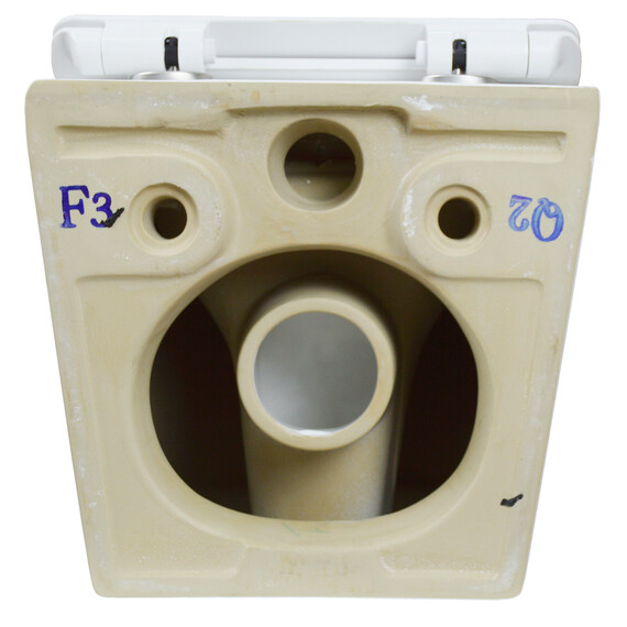 Унитаз подвесной безободковый Azario Grado AZ-0046-N с тонкой крышкой микролифт, Цвет производителя: белый - фото 21