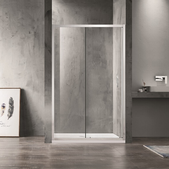 Душевая дверь Azario Milton 120 см AZ-ND6121 1200, хром/прозрачное - фото 2