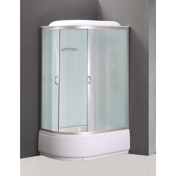 Душевая кабина Loranto CS-66120R F 120х80 см, хром/матовое - фото 2