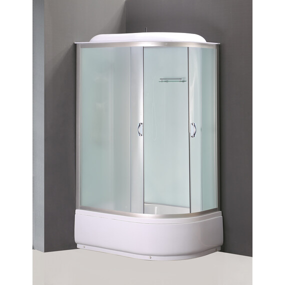 Душевая кабина Loranto CS-66120L F 120х80 см, хром/матовое - фото 2