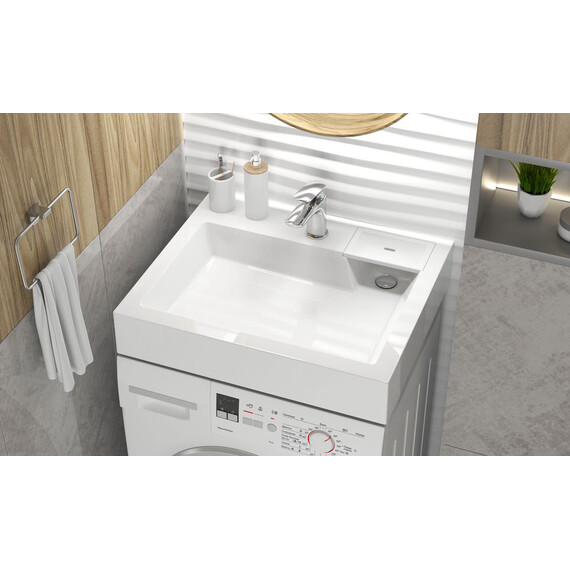 Раковина над стиральной машиной Azario Etna 60 см CS00078303 - фото 3