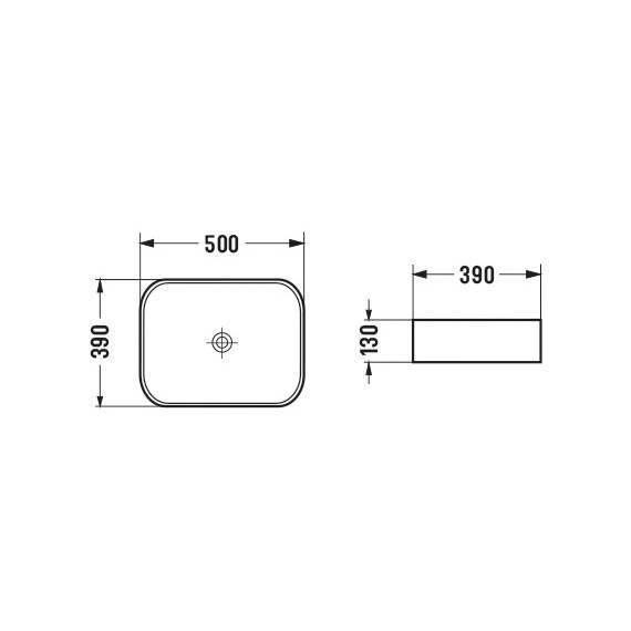 Раковина-чаша Azario 50 см AZ-78109MH, светло-серый матовый - фото 3