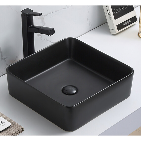 Раковина-чаша Azario 41 см AZ-7050DMB, черный - фото 2