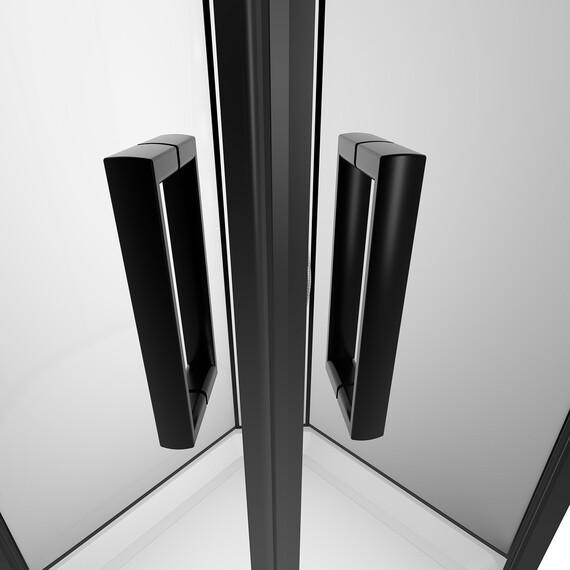 Душевая кабина Loranto Neo 90х90 см CS-21811, чёрный/прозрачное - фото 5