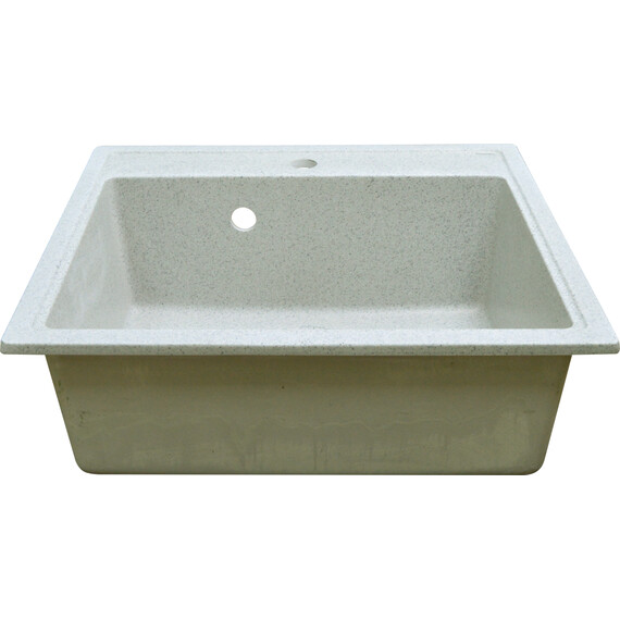 Кухонная мойка Azario Litos CS00078328, светло-серый, Цвет производителя: светло-серый - фото 3