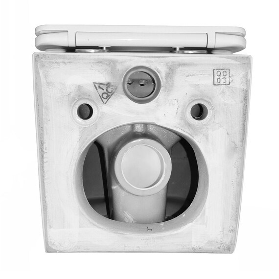 Унитаз подвесной безободковый Azario Teramo AZ-0053 SP с крышкой микролифт, Цвет производителя: белый - фото 13