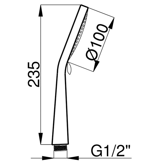 Ручной душ Azario Mano AZ-15783010 - фото 2