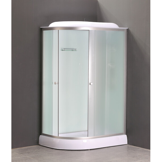 Душевая кабина Loranto 120х80 см CS-66121R F 120, хром/матовое - фото 2