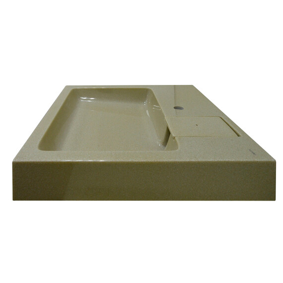 Раковина над стиральной машиной Azario Monako 60 см CS00079880, бежевый - фото 3