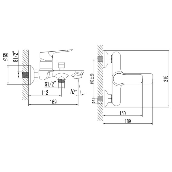 Смеситель для ванны Azario Avilla AZ-SU23394C - фото 6