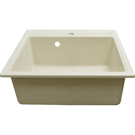 Кухонная мойка Azario Litos CS00078324, бежевый, Цвет производителя: бежевый - фото 3