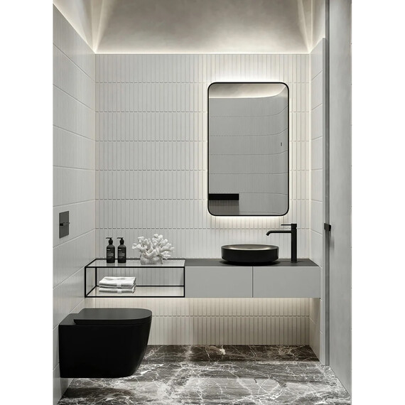 Зеркало Azario Incanto 60 см LED-00002538 (УЦЕНКА ВИТРИННЫЙ ОБРАЗЕЦ) - фото 5