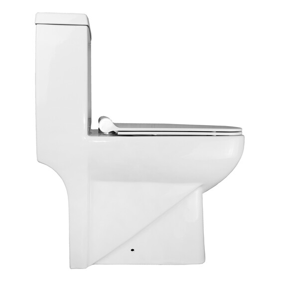 Унитаз-моноблок Azario Zeno AZ-1169 с крышкой микролифт - фото 13