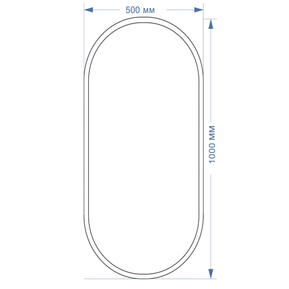 Зеркало Azario Виола-лофт 50 см - фото 4