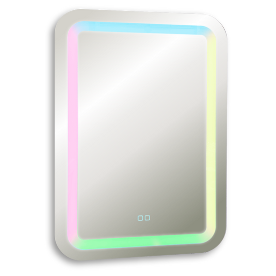 Зеркало Azario Мальта 55 см LED-00002511 - фото 2