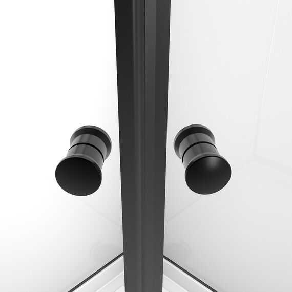 Душевая кабина Loranto Neo 90x90 см CS-22109, чёрный/прозрачное - фото 5