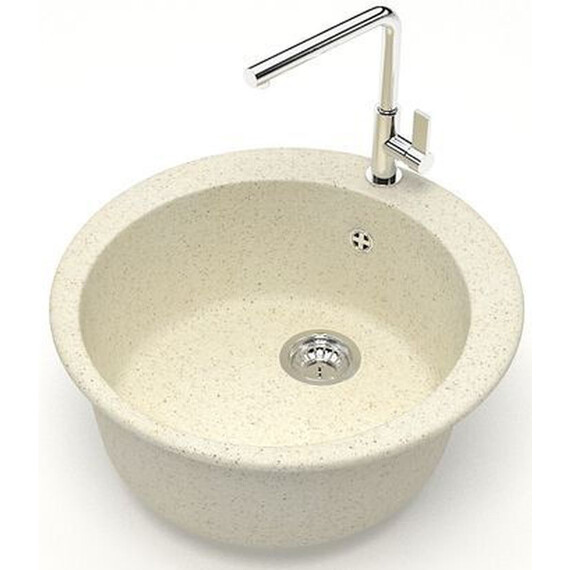 Кухонная мойка Azario Vital CS00078344, бежевый, Цвет производителя: бежевый - фото 2