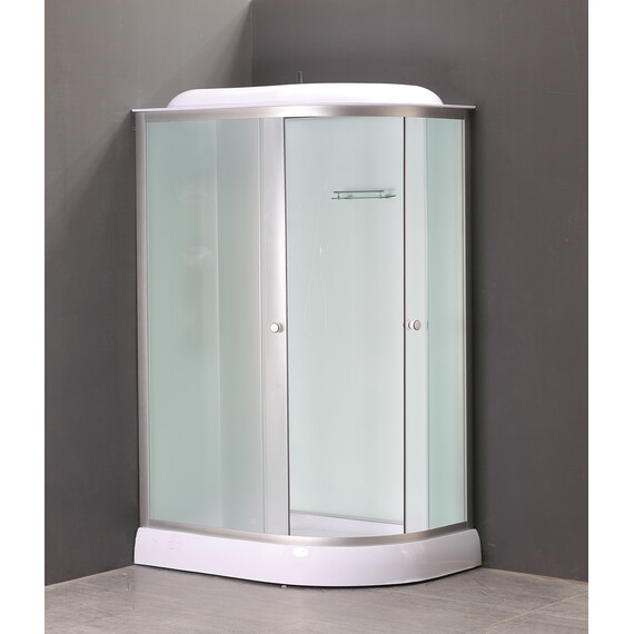 Душевая кабина Loranto 120х80 см CS-66121L F 120, хром/матовое - фото 2