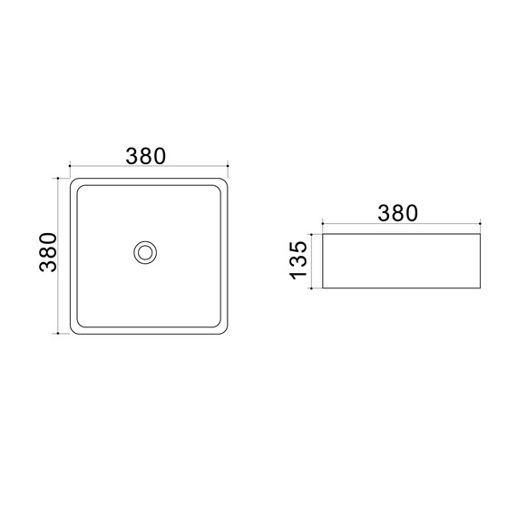 Раковина-чаша Azario 38 см AZ4566 - фото 3
