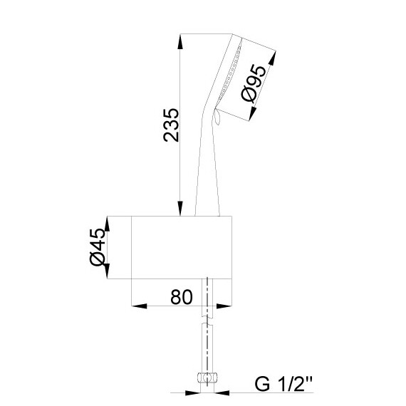 Душевой гарнитур Azario AZ-15786010 - фото 2