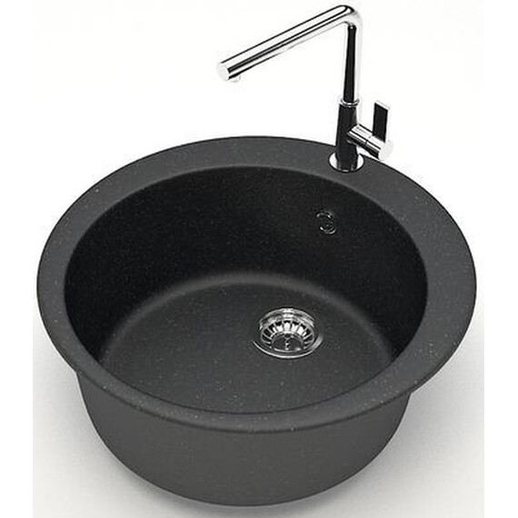 Кухонная мойка Azario Vital CS00078345, чёрный, Цвет производителя: чёрный - фото 2