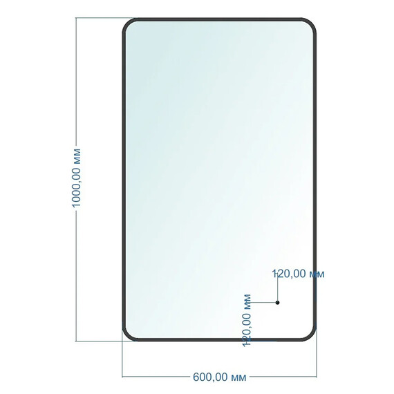 Зеркало Azario Incanto 60 см LED-00002538 (УЦЕНКА ВИТРИННЫЙ ОБРАЗЕЦ) - фото 8