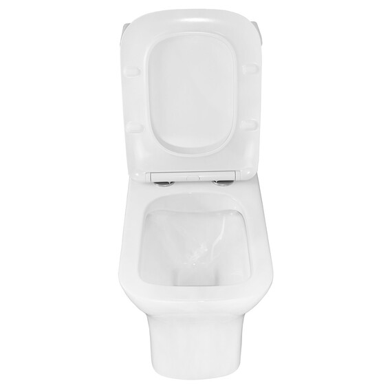 Унитаз-моноблок безободковый Azario Lodi AZ-8617 с крышкой микролифт - фото 4