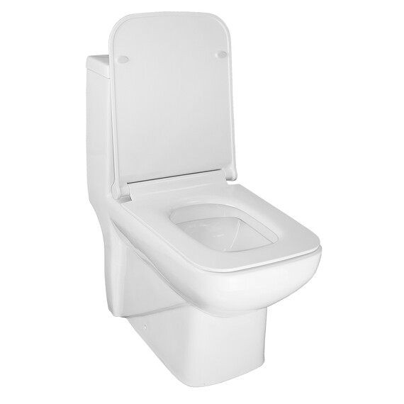 Унитаз-моноблок Azario Zeno AZ-1169 с крышкой микролифт - фото 3