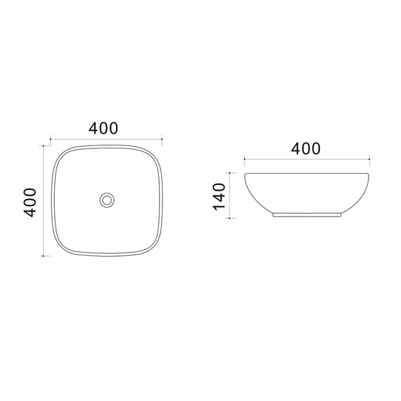 Раковина-чаша Azario 40 см AZ41016 - фото 3