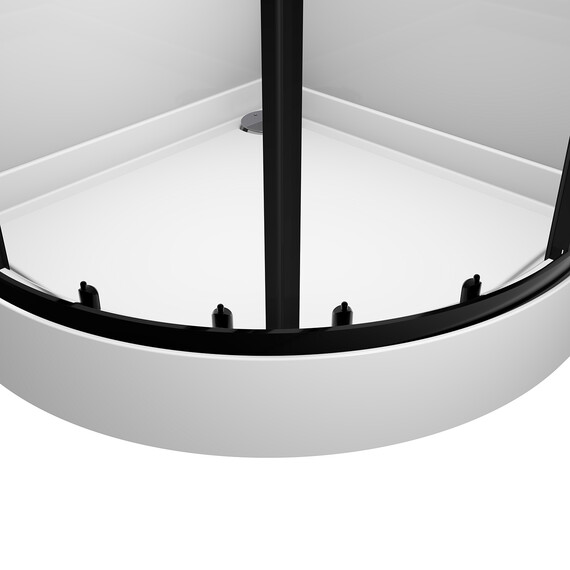 Душевая кабина Loranto Neo 90х90 см CS-21800, чёрный/прозрачное - фото 4