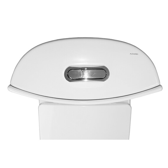Унитаз-моноблок безободковый Azario Luna AZ-1037 с крышкой микролифт - фото 15