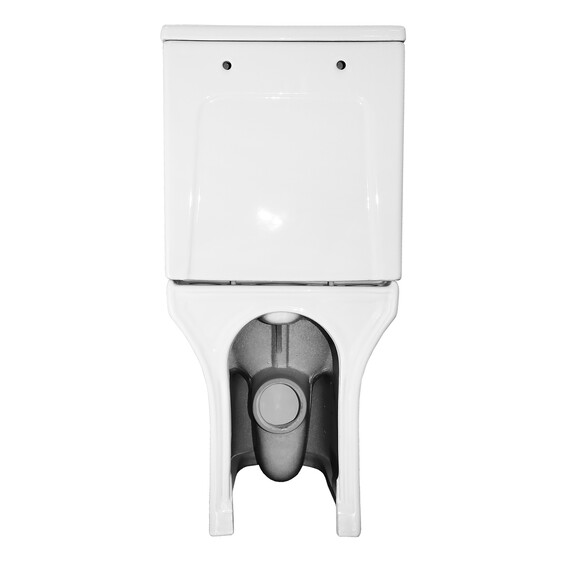 Унитаз-компакт безободковый Azario Ambra AZ-848 с крышкой микролифт - фото 14